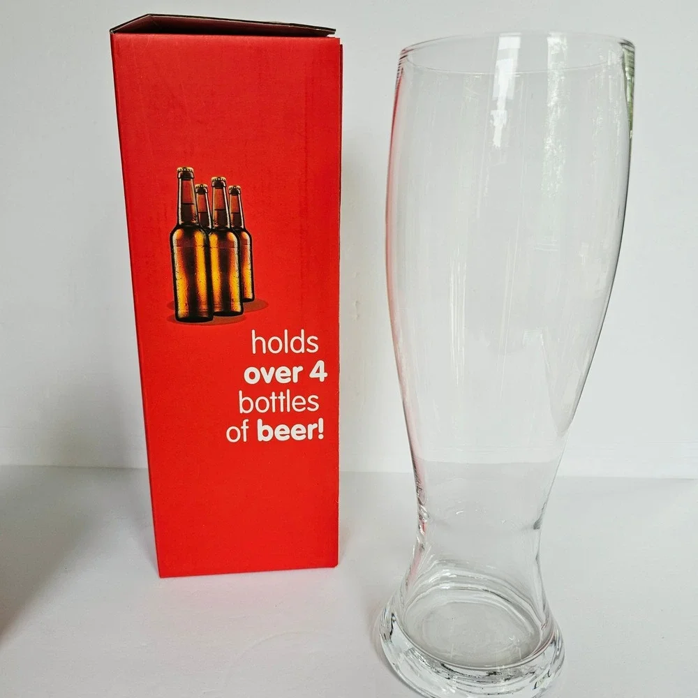NEW XL Beer Glass & Beer Prescription Drink Kooler Koozies Novelty Barware Gift